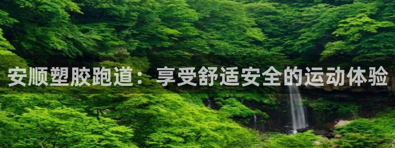 谈球吧app体育下载：安顺塑胶跑道：享受舒适安全的运动体验