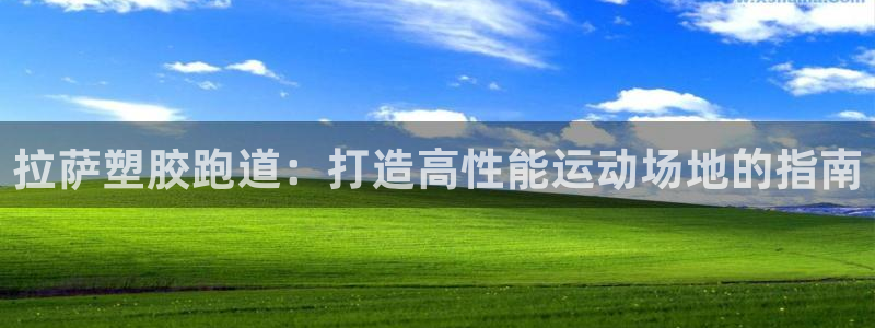 谈球吧的聊天软件：拉萨塑胶跑道：打造高性能运动场地的指南