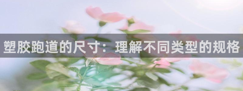 谈球吧登录地址：塑胶跑道的尺寸：理解不同类型的规格