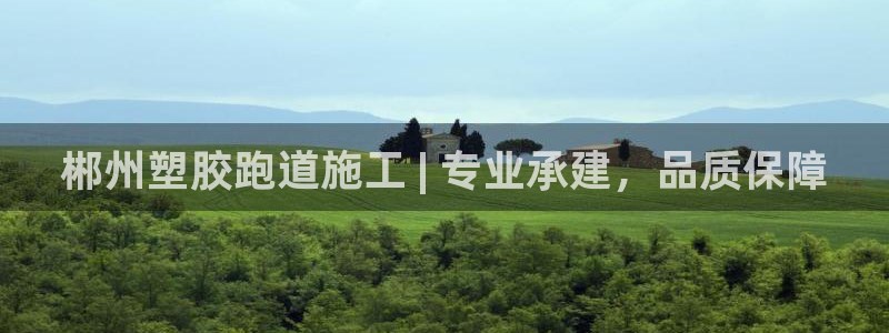 谈球吧体育赛事入口：郴州塑胶跑道施工 | 专业承建，品质保障
