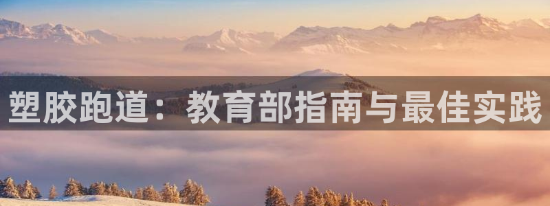 谈球吧属于哪个：塑胶跑道：教育部指南与最佳实践