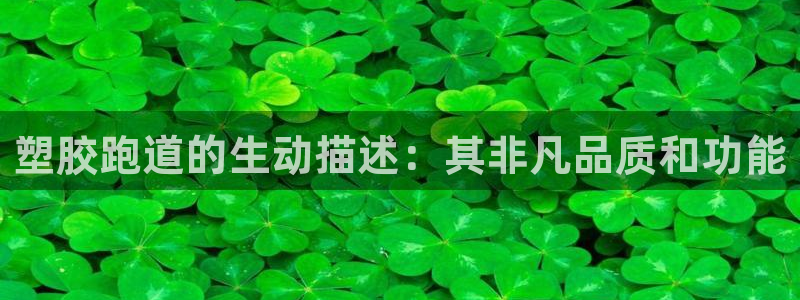 谈球吧平台正规吗可靠吗安全吗：塑胶跑道的生动描述：其