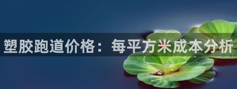 谈球吧体育赛事：塑胶跑道价格：每平方米成本分析
