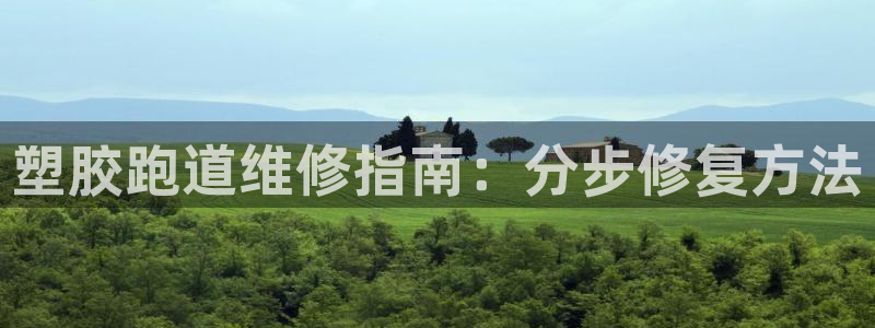 谈球吧体育综合：塑胶跑道维修指南：分步修复方法