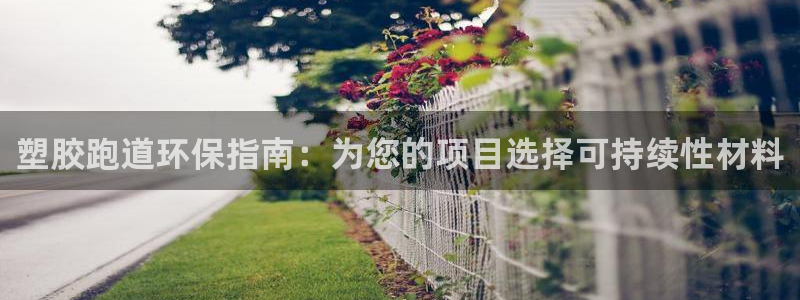 谈球吧打不开了：塑胶跑道环保指南：为您的项目选择可持