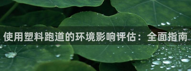 谈球吧中国：使用塑料跑道的环境影响评估：全面指南