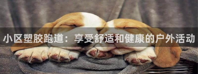 谈球吧官网在线入口网址：小区塑胶跑道：享受舒适和健康