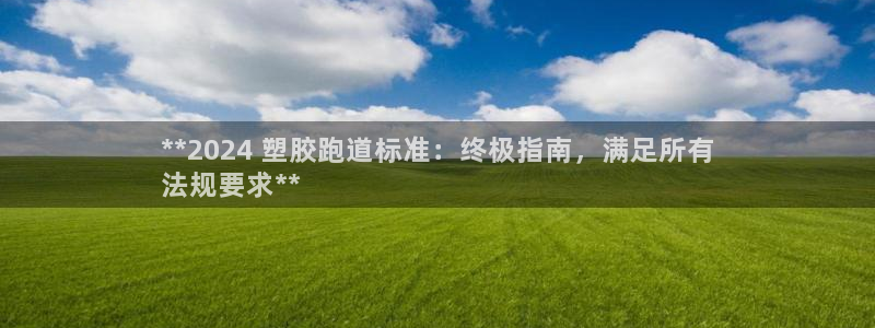 谈球吧官网登录：**2024 塑胶跑道标准：终极指南